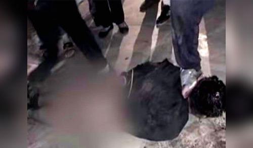 Vecinos de San Juan de Lurigancho por poco queman vivo a ladrón elpopular.pe