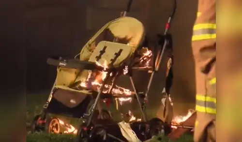 El incendio habría ocurrido tras una sobrecarga de energía con todos los cables bajo un sofá elpopular.pe