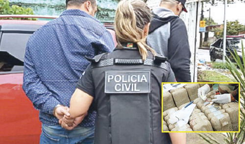 Droga en paquetes tipo ladrillo estaban en caletas dentro del vehículo elpopular.pe