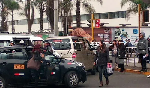 Falsos colectiveros cometen infracciones frente a policía de tránsito elpopular.pe
