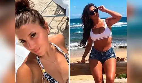 Yahaira Plasencia luce su espectacular figura en las playas norteamericanas elpopular.pe