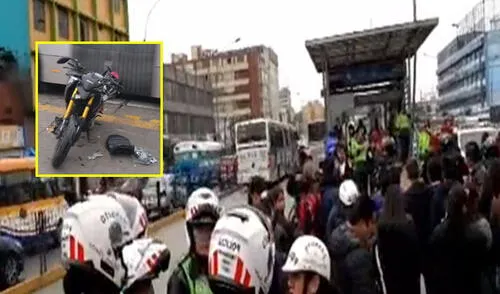 Policía pierde la vida tras impactar contra minivan elpopular.pe