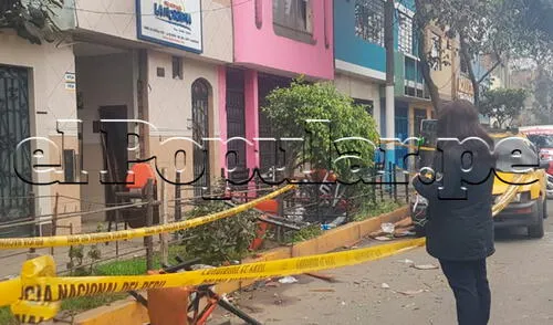 Destrozos al rededor de picantería en La Victoria elpopular.pe