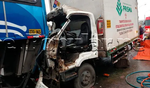 Tres heridos deja choque en San Borja elpopular.pe