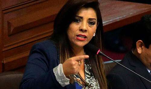 Alejandra Aramayo se aleja de Fuerza Popular. elpopular.pe