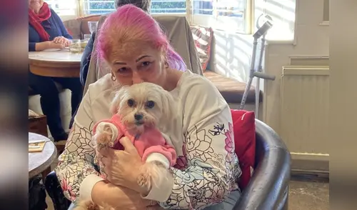 Dueña llevó a un restaurante a su can y dueños del local sorprenden a la mujer con un hermoso gesto elpopular.pe