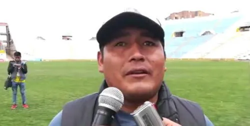 Edgar Catunta, presidente del Deportivo Garcilaso señala que no cree que la terna pase una linda Navida. FOTO: Rueda de Negocios elpopular.pe