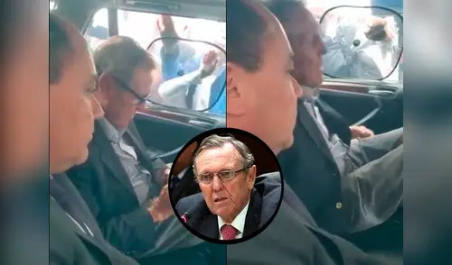 El hecho quedó grabado y fue compartido por el periodista Nicolás Lucar elpopular.pe