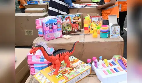 Digesa, Sunat y la Policía Nacional ubicaron cinco toneladas de juguetes sin autorización sanitaria elpopular.pe