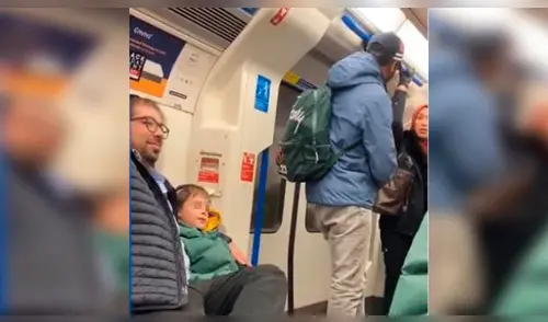 Musulmana enfrenta a hombre que insultaba a un padre e hijo judíos elpopular.pe