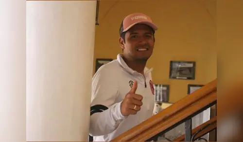 El volante nacional publicó una fotografía de él sonriente elpopular.pe