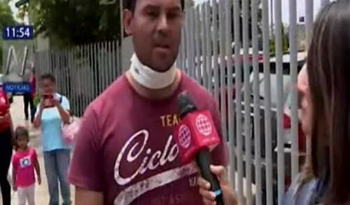 Herido se encuentra estable después de haber sido atendido elpopular.pe