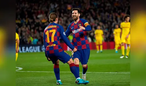 Messi, Suárez y Griezmann fueron las figuras del partido. elpopular.pe