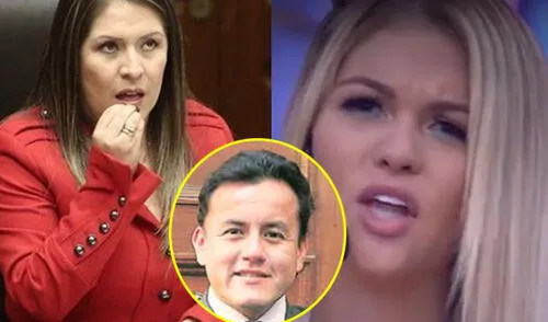 Figuras de la farándula y también de la política preocupados por relación de modelo elpopular.pe