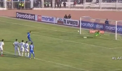 Donald Millán amplió el marcador en los minutos finales del encuentro elpopular.pe