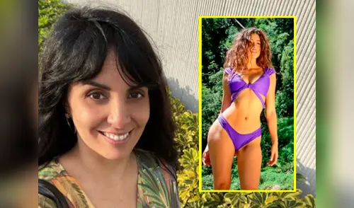 Sabe reírse de sí misma y así lo demostró. elpopular.pe