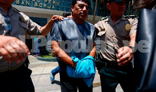 Julio “Coyote” Rivera fue intervenido por efectivos policiales tras manejar en sentido contrario | Foto: Flavio Matos elpopular.pe