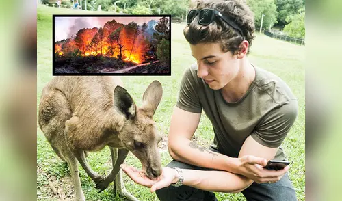 A través de su cuenta oficial de Facebook, el cantante recordó el cariño que le tiene a este país debido a su gente y a sus animales elpopular.pe