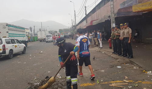 Municipalidad de La Victoria realizó operativo en los alrededores del Mercado de Frutas elpopular.pe