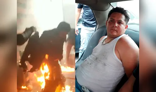 Los dos delincuentes venezolanos fueron atrapados con 20 bolsitas con marihuana y 15 envoltorios PBC elpopular.pe