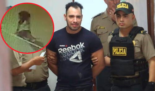 El agresor detenido elpopular.pe