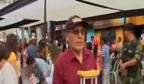 Donó sus muletas a joven que se movilizaba apoyado en palos de escoba elpopular.pe