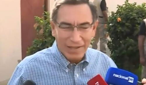 Vizcarra sostiene que esperará los resultados en Lima. elpopular.pe