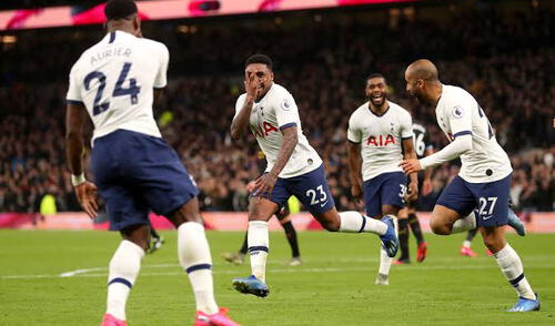 Steven Bergwijn a los 63 puso el primero para el Tottenham elpopular.pe