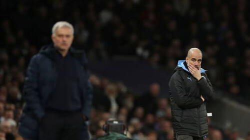 Pep Guardiola volvió a perder con Mourinho elpopular.pe