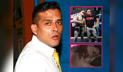 Christian Domínguez presentó sus entrenamientos con ‘La Mackina’ después de que este se presentara en ‘Magaly TV La Firme’ elpopular.pe