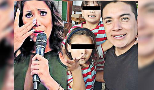 La conductora de televisión rompió en llanto en pleno programa elpopular.pe