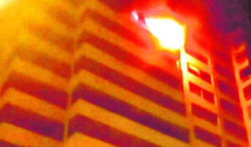 Lamentablemente las mascotas de la pareja fallecieron en el siniestro elpopular.pe