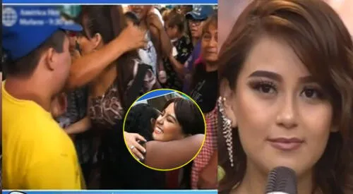 Los vecinos de Amy Gutiérrez la despidieron elpopular.pe