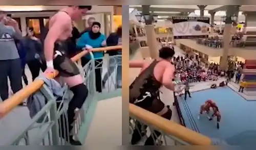 Esta peligrosa maniobra hizo que gane la pelea. elpopular.pe