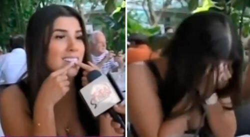 La Reina del totó admitió que pasó por una etapa vergonzosa en su vida cuando de pequeña se cayó y se rompió los dientes. elpopular.pe