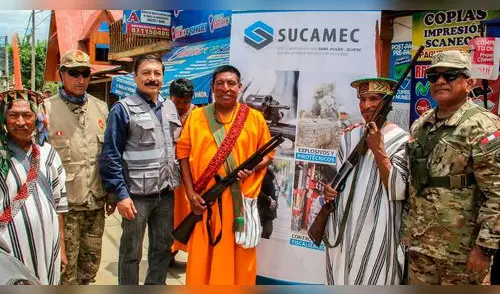 Campaña de control y registro de armas en Junín. elpopular.pe