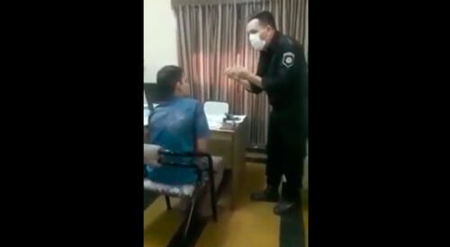 El policía, con un fuerte llamado de atención, exhortó a los jóvenes por qué hay que respetar la cuarentena elpopular.pe