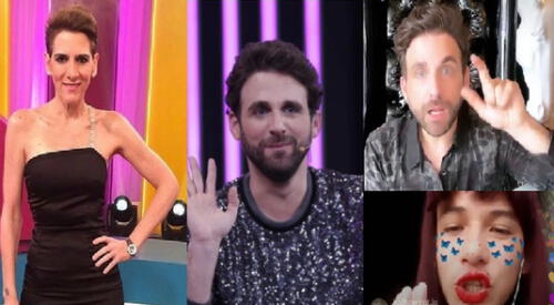 El ex conductor tuvo dos divertidos enlaces en vivo para entretener a sus fans. elpopular.pe