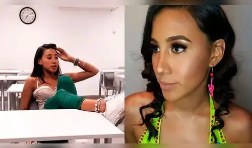 Samahara Lobatón estaría comiendo de más en cuarentena. elpopular.pe