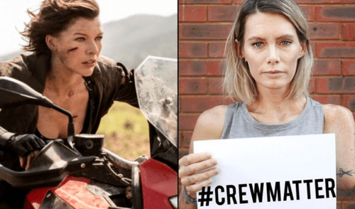 Los dobles de acción tienen una de las carreras más peligrosas y así lo comprobó esta joven. elpopular.pe