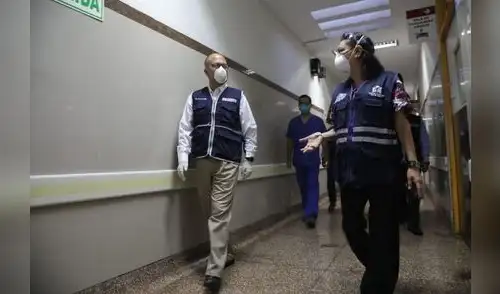 Ministro de Salud, Víctor Zamora. elpopular.pe