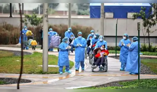 Toda una familia venció al coronavirus tras estar 19 días internados. elpopular.pe