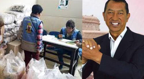 Canastas contaminadas de residuos fecales elpopular.pe