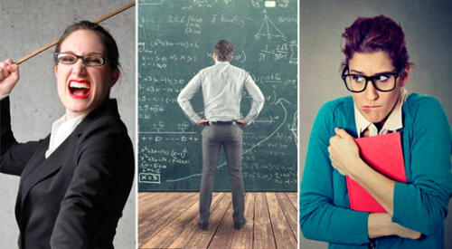 Tipos de profesores que nunca olvidarás. elpopular.pe