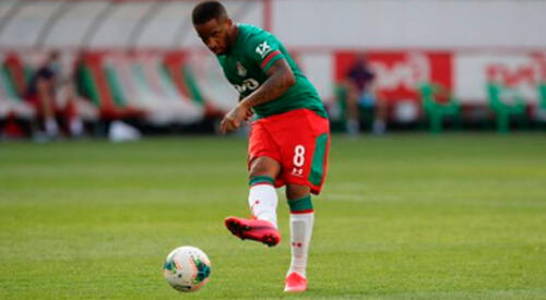 Jefferson Farfán, la figura de la semana en Lokomotiv. elpopular.pe