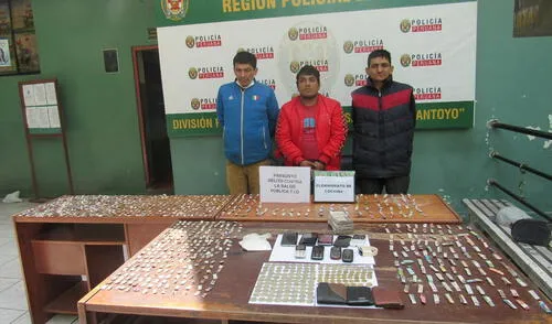Se decomisaron 9 celulares de procedencia ilícita. elpopular.pe