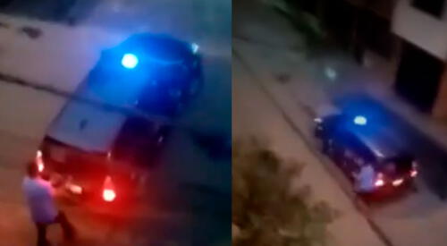 ladrones arrastran a taxista para robarle su vehículo elpopular.pe