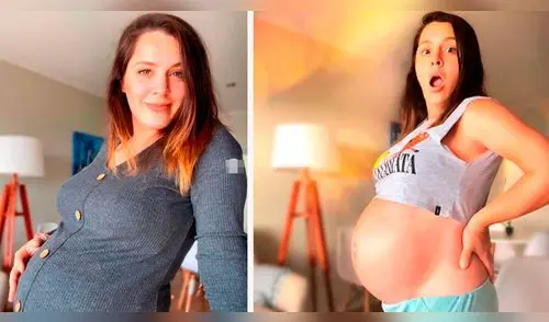 Yiddá Eslava compartió en sus redes sociales su última imagen como embarazada y se mostró emocionada por ser madre nuevamente. elpopular.pe