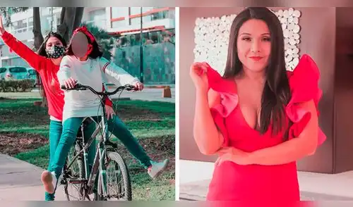 Tula Rodríguez orgullosa de su hija Valentina. elpopular.pe