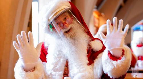 “Hice un viaje hasta el Polo Norte y vacuné a Santa Claus yo mismo”, indicó Fauci. elpopular.pe